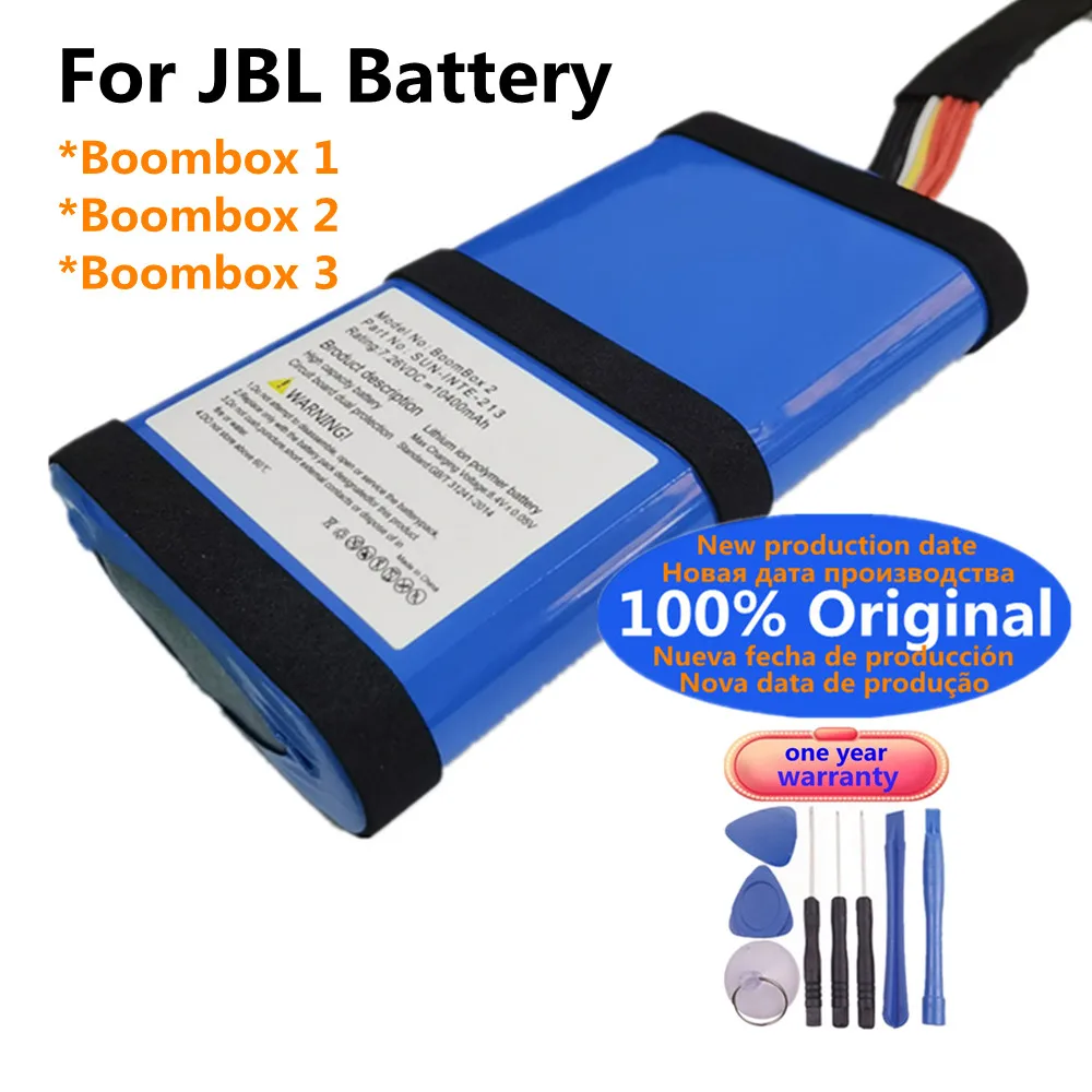 100% Новый Оригинальный Аккумулятор Для JBL Boombox 1 2 3 Boombox3 Boombox2 Boombox1 Bluetooth Динамик Bateria Batteri В Наличии