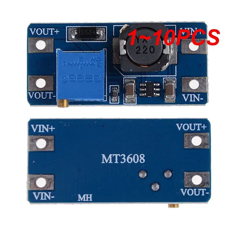 MT3608 DC-DC Boost Module 2A Плата Повышающего Питания Повышающего Преобразователя Booster Input 3V/5V To 5V/9V/12V/24V Регулируемый