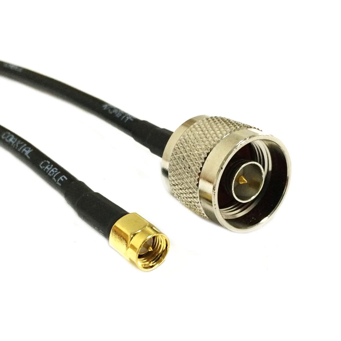 Модемный коаксиальный кабель SMA штекерный переключатель N штекерный разъем RG58 Кабельная косичка 50 см 20 