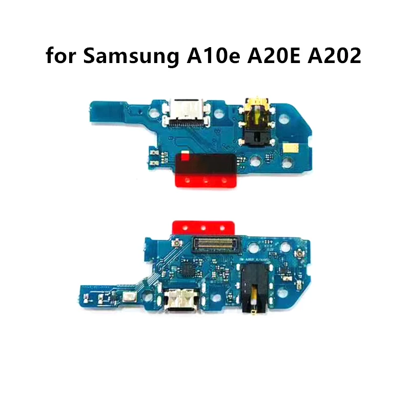 для Samsung A10e A102 A20E A202 USB порт зарядного устройства Разъем док-станции печатная плата Ленточный гибкий кабель Замена компонентов порта зарядки
