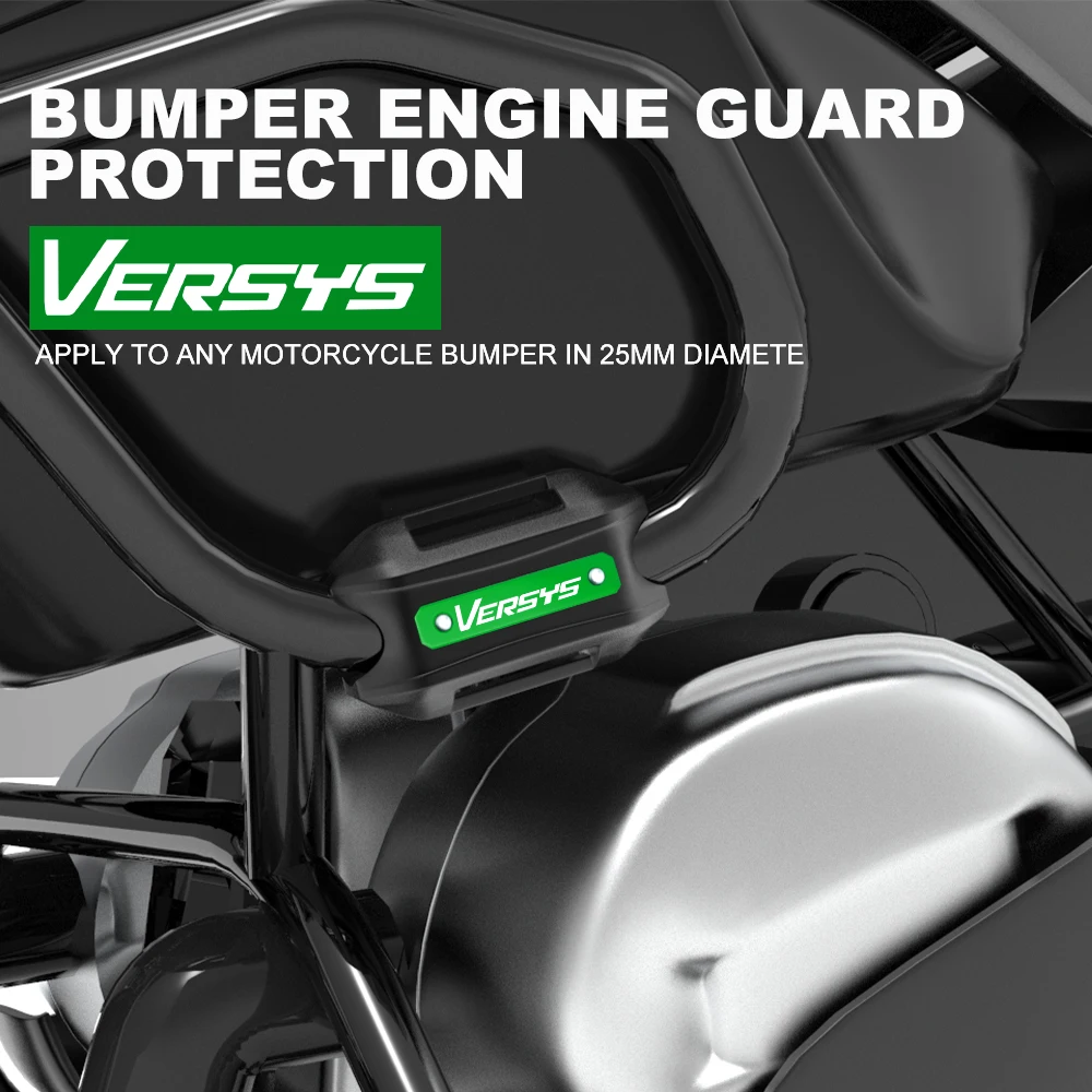 Для Kawasaki Versys650 VERSYS 650 Защита Бампера Двигателя От Крушения Декоративная Планка 2010-2021 2012 2017 2019 2020 2021 2011