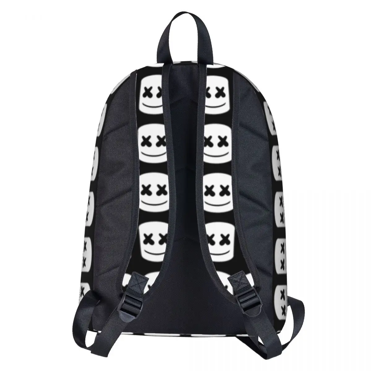 Мультяшный Зефирный рюкзак с мемами, музыкальные Университетские рюкзаки, забавные школьные сумки для девочек, Дизайн Большого рюкзака