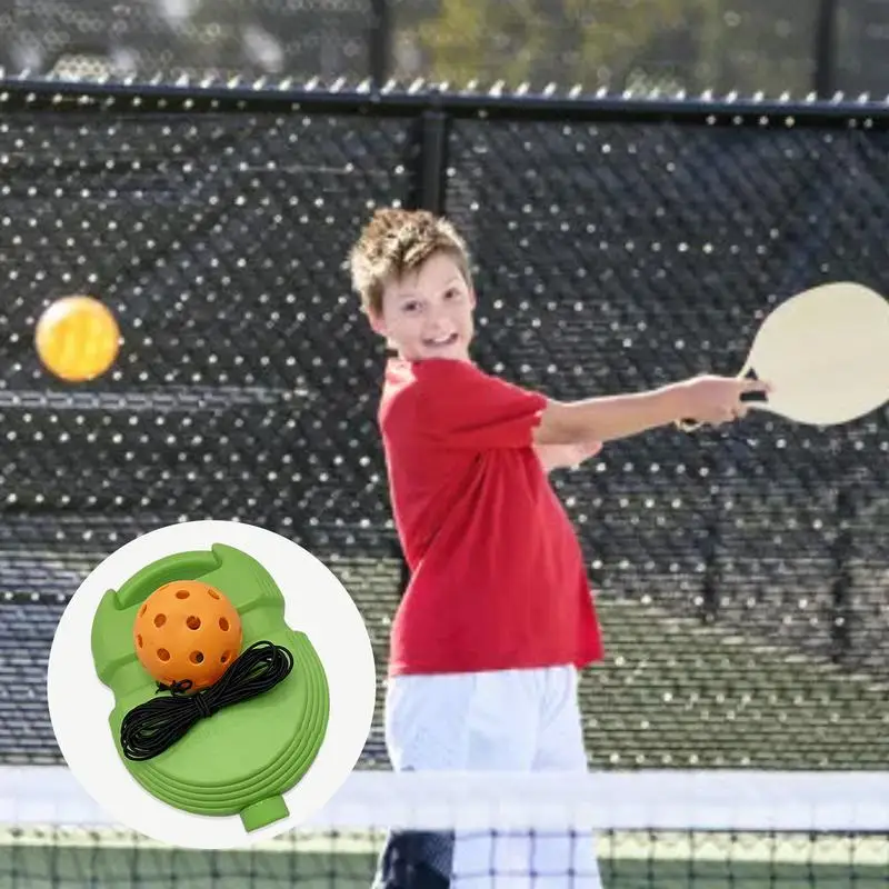 Теннисный тренажер, тренажер для тенниса с мячом и веревкой, оборудование для тренировки в теннисе и инструмент для занятий спортом, тренировки в теннисе