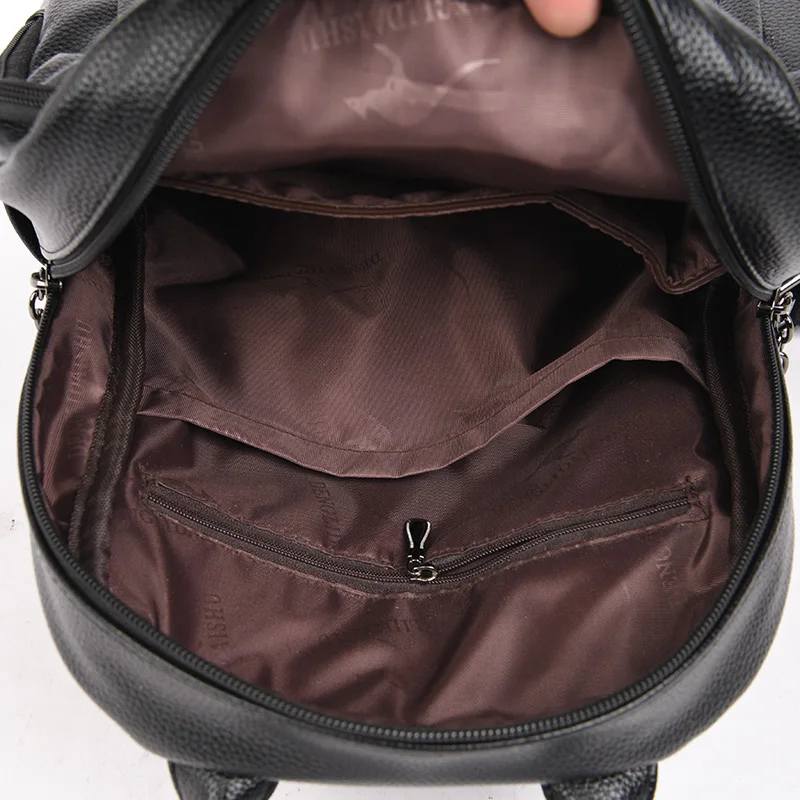 Женские рюкзаки из искусственной кожи, дизайнерские рюкзаки, женская модная школьная сумка, школьные дорожные сумки через плечо