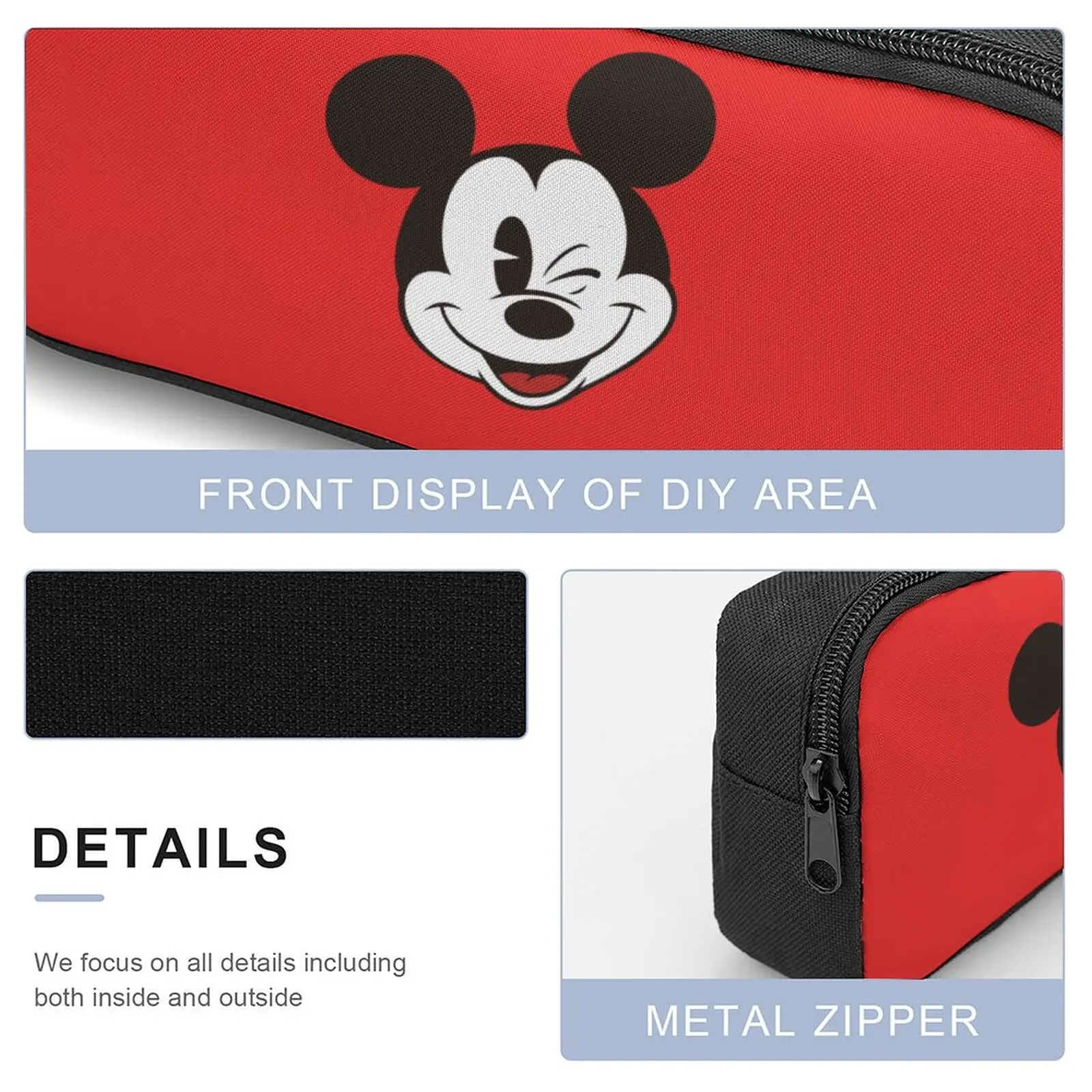 Набор сумок Dream Cartoon по индивидуальному заказу для мальчиков и девочек с эксклюзивным рисунком Disney, сумка большой емкости из трех предметов