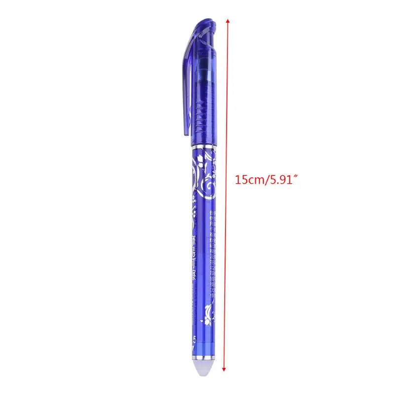 12 шт. Роскошная Стираемая Гелевая ручка 0,5 мм, Канцелярские ручки для домашнего офиса, для экзаменов по письму