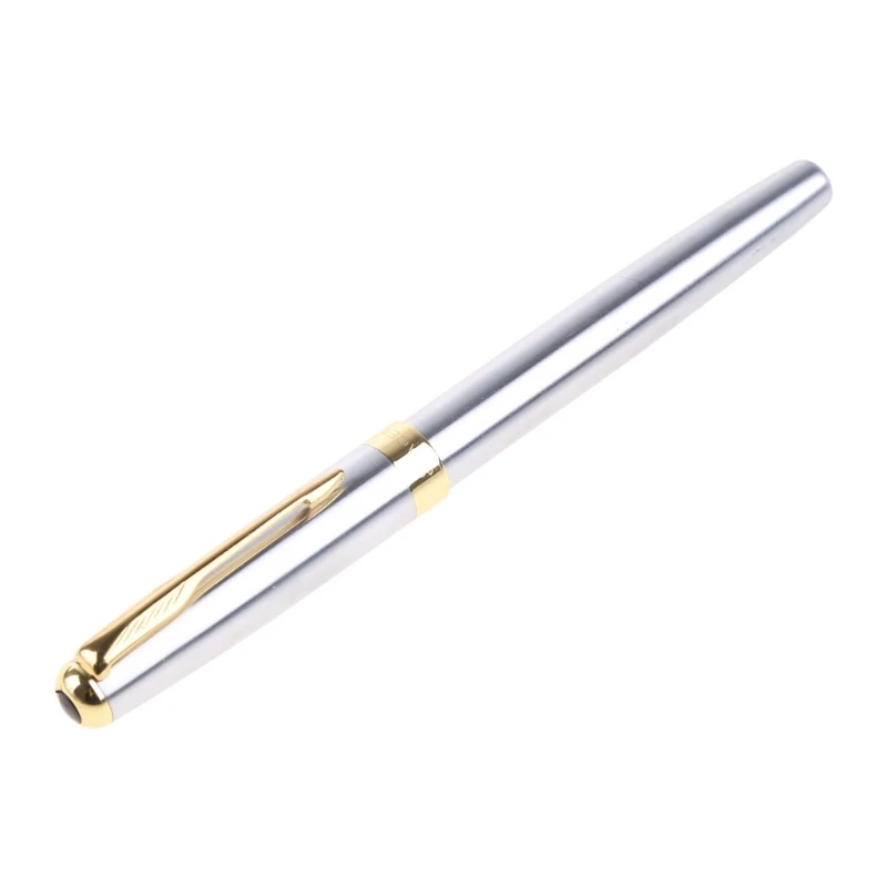 Перьевая ручка BAOER 388 Black Metal с перьевым наконечником среднего размера