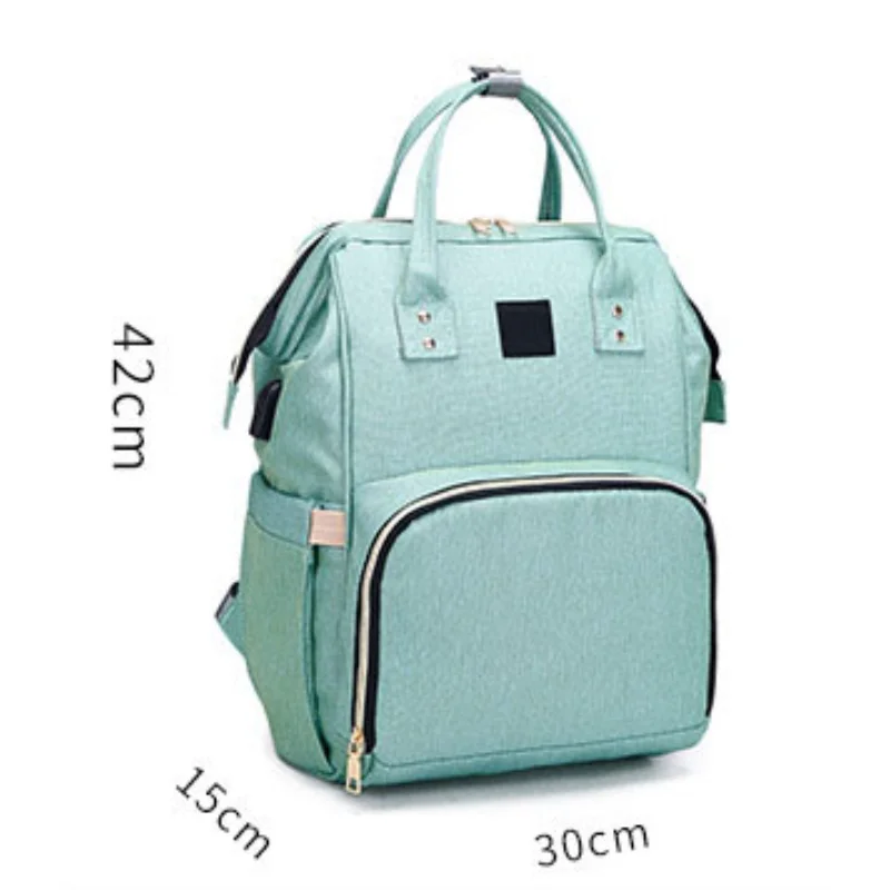Модная сумка для мамы и ребенка Chikage, многофункциональный легкий женский рюкзак, переносная сумка для подгузников большой емкости