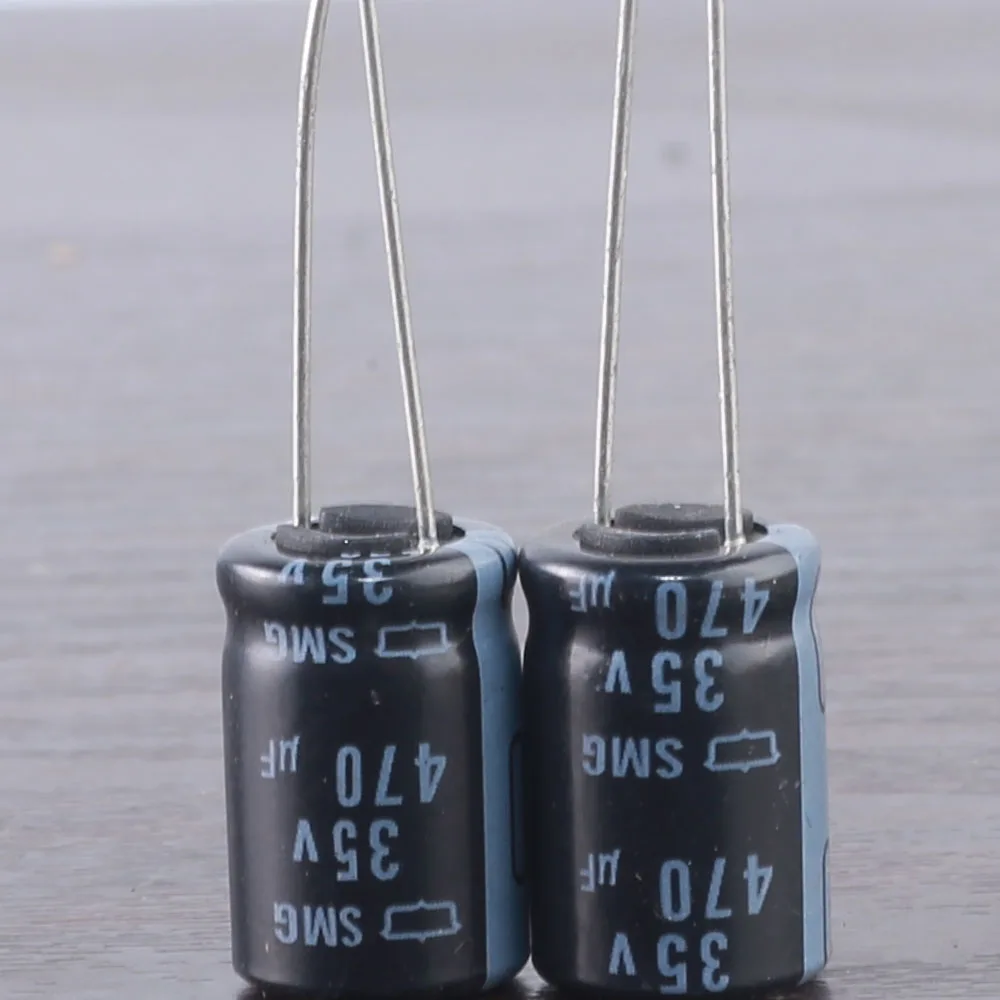 10шт колпачков для электролитических конденсаторов NCC Nippon Chemi-Con SMG 470mfd 35v 470uf