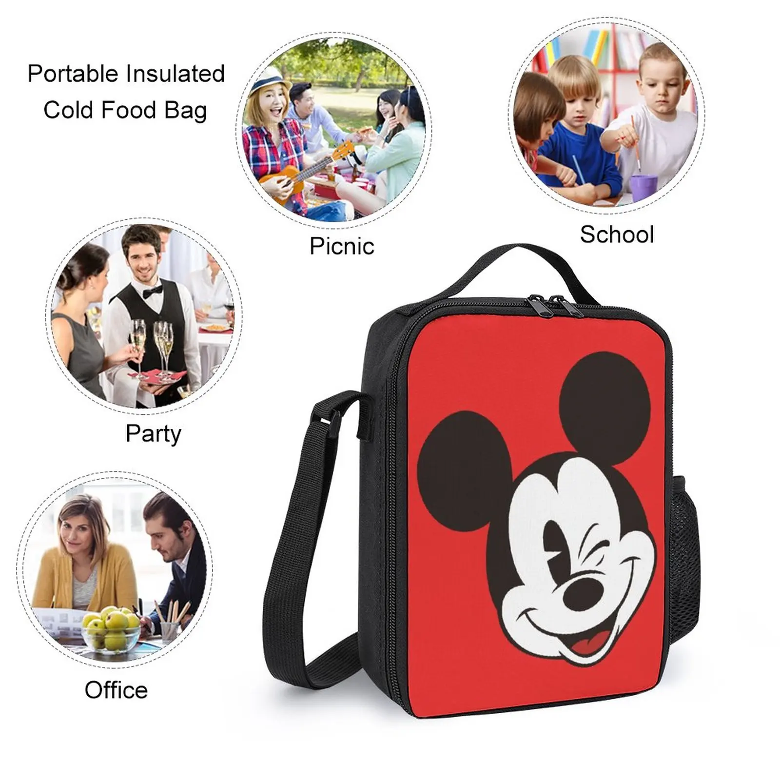 Набор сумок Dream Cartoon по индивидуальному заказу для мальчиков и девочек с эксклюзивным рисунком Disney, сумка большой емкости из трех предметов