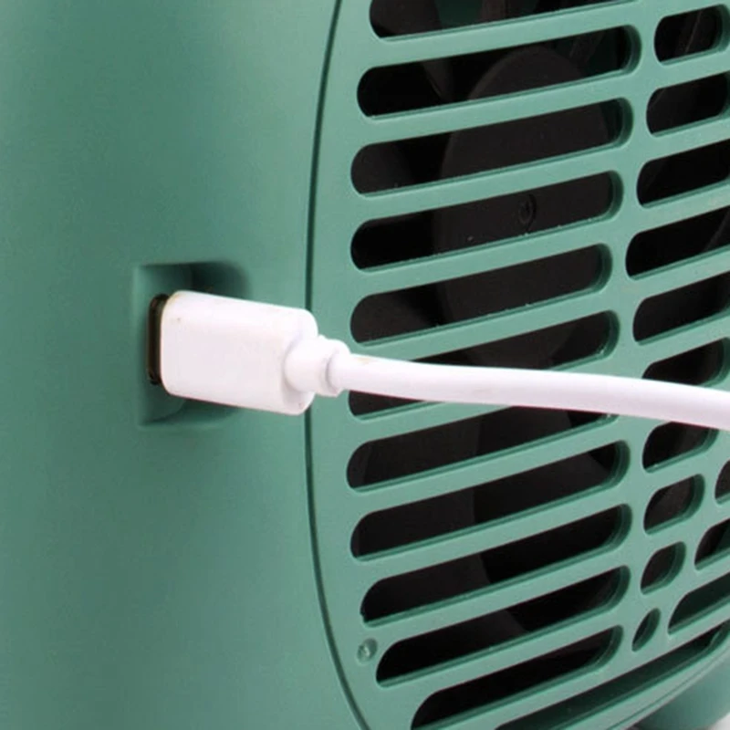 Холодильный кондиционер Настольный USB Мини Портативный в общежитии без звука Офисная зарядка Вентилятор для распыления охлаждающей воды