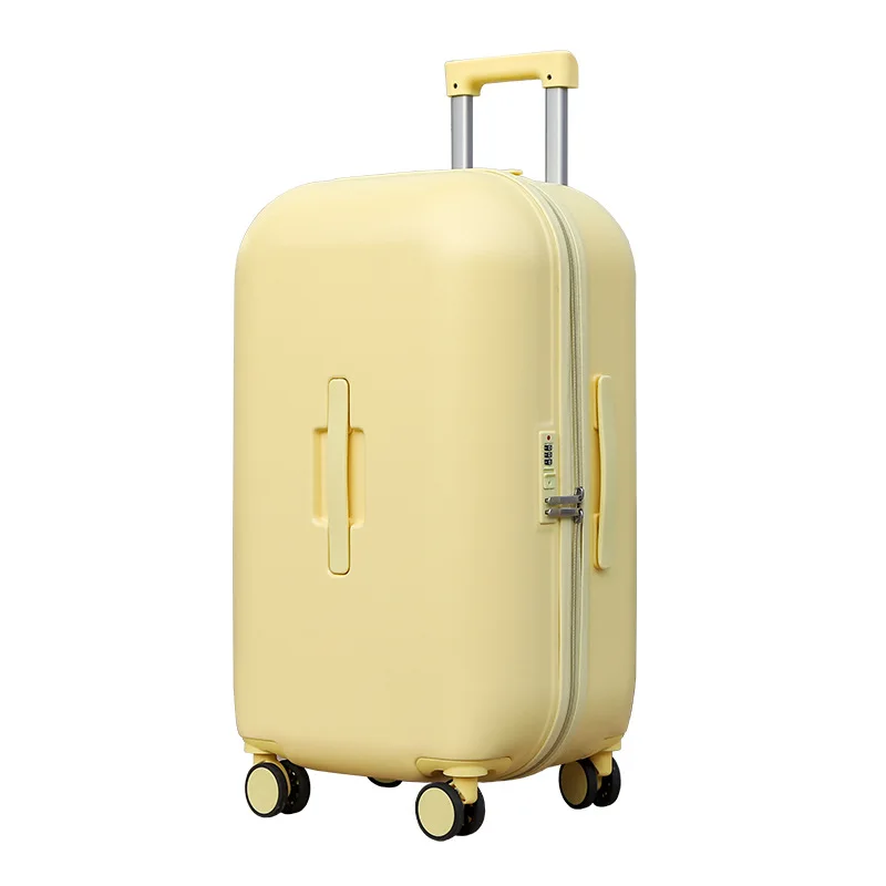 Вместительный толстый женский чемодан с 26-дюймовым универсальным колесом, 28-дюймовая тележка для перевозки грузов из-за рубежа, багаж Viaggio